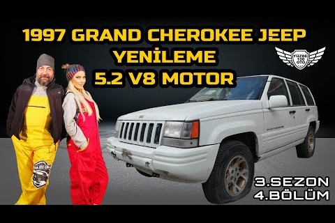 1997 Jeep Grand Cherokee Yenileme - 3. Sezon 4. Bölüm - 5.200 V8 Motor - Şifre Bölümün İçinde